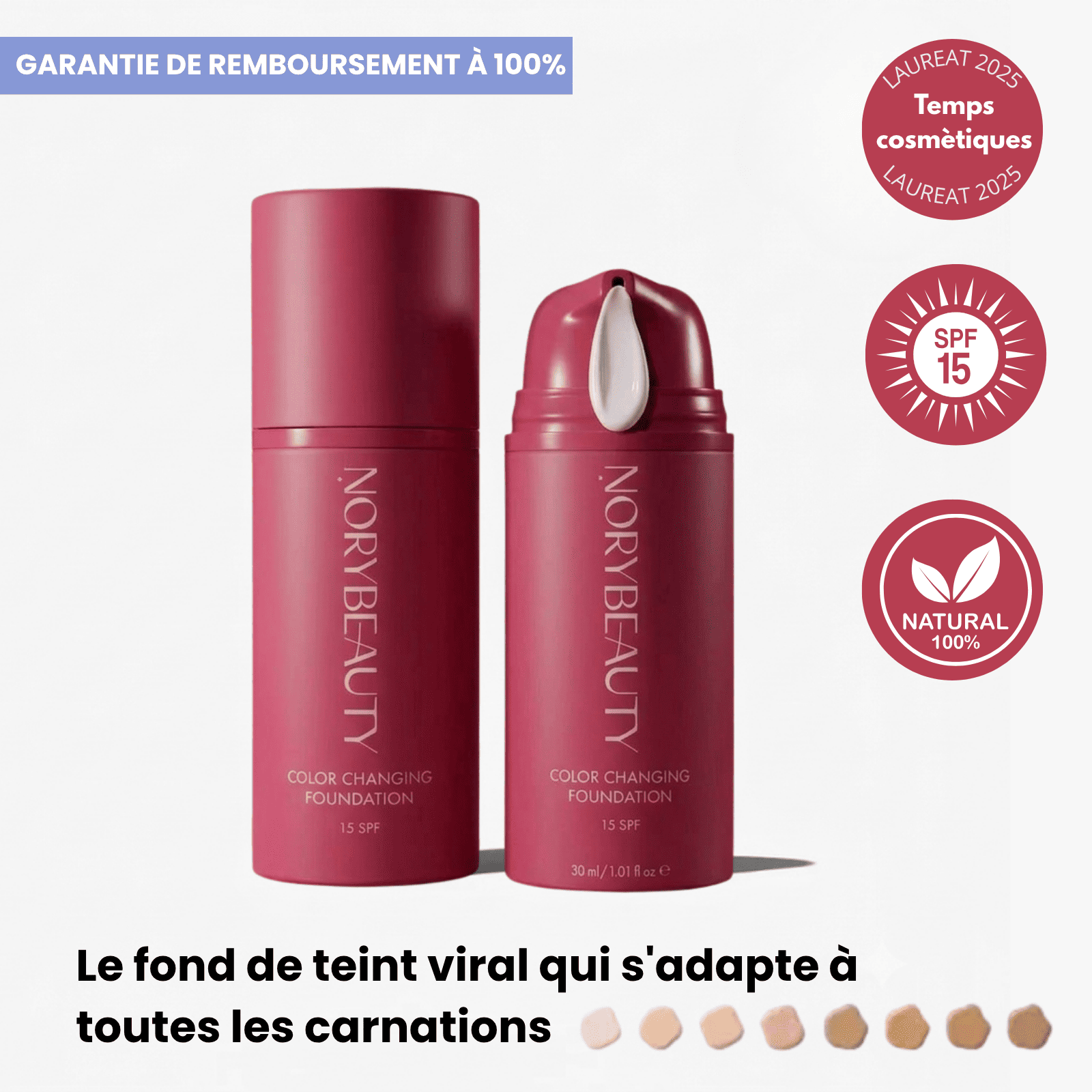 Enfin un Fond de Teint qui Choisit la Couleur à Ta Place